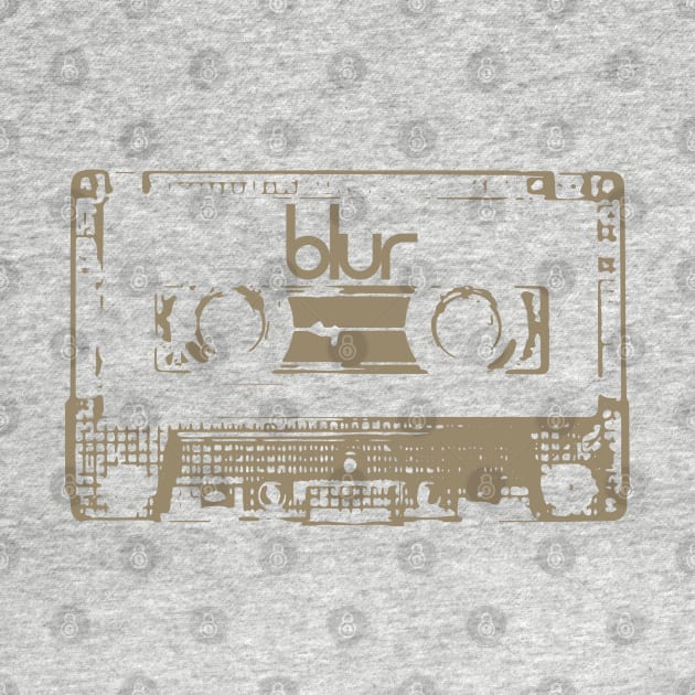 Blur Cassette Tape Retro by graphictone